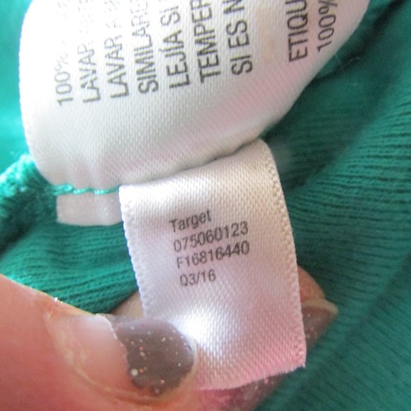 Christmas Pullover Pajama Shirt‎ Boys Size 12 Red Green Striped Long Sleeve Top - Picture 5 of 5